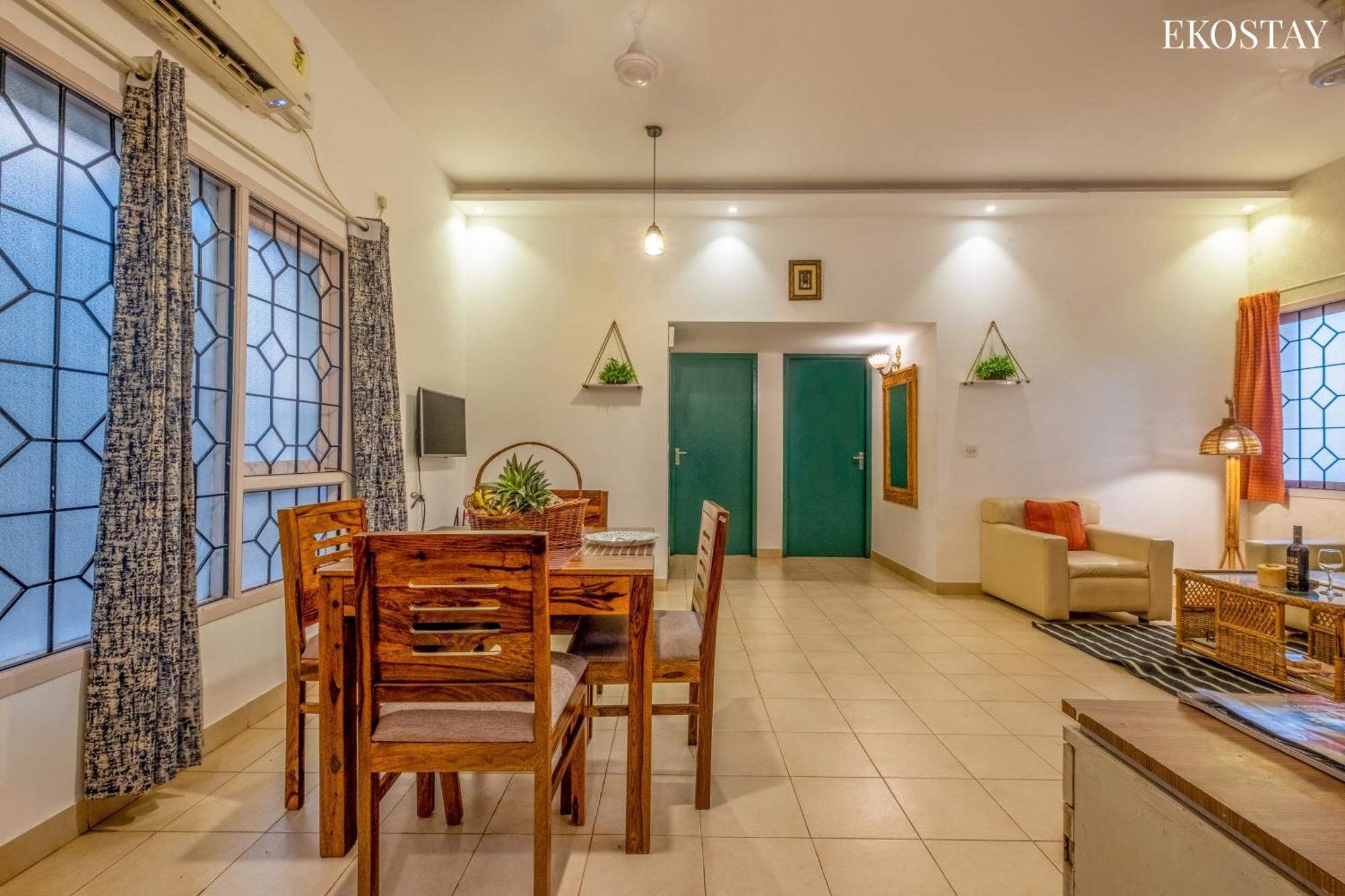 Eko Stay - Green Door Apartment Candolim Exteriör bild